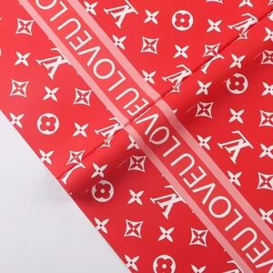 LV Red&white Wrapping Paper